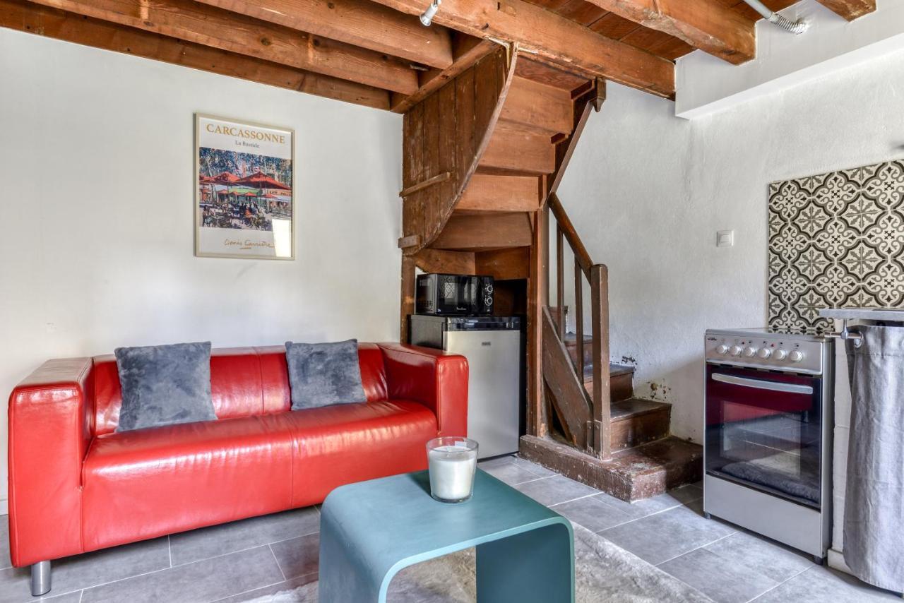 Le Patio De La Bastide Avec Terrasse & Netflix - Quartier Paisible Appartement Carcassonne Buitenkant foto